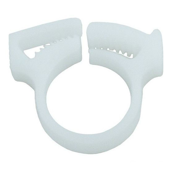 N°9 - Collier blanc attache tentacule - POLARIS