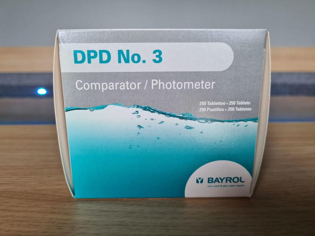 DPD n°3 lente Photometer / boîte de 25 plaquettes - BAYROL