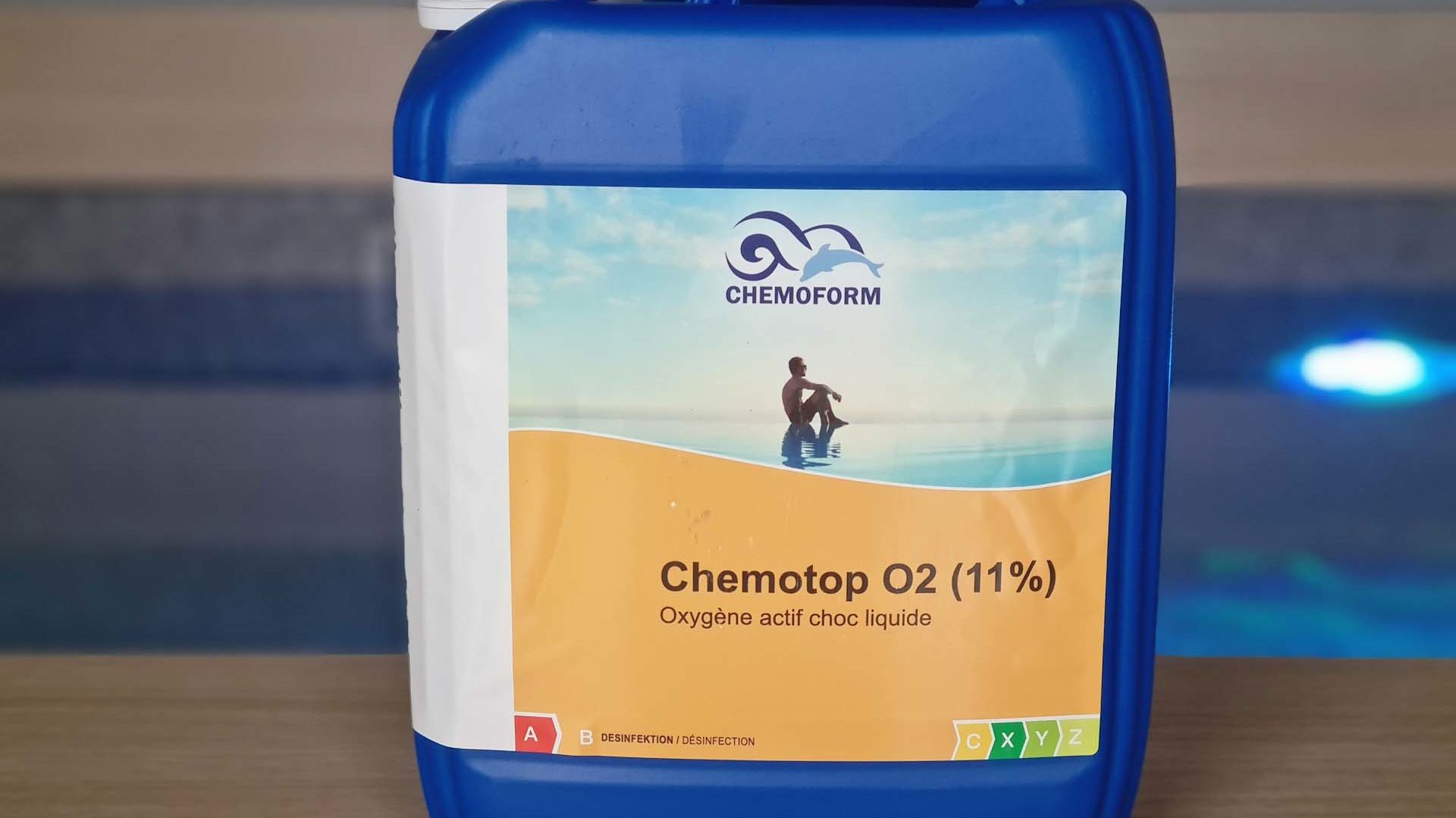 Oxygène actif Chemotop O2 11% 5L - CHEMOFORM