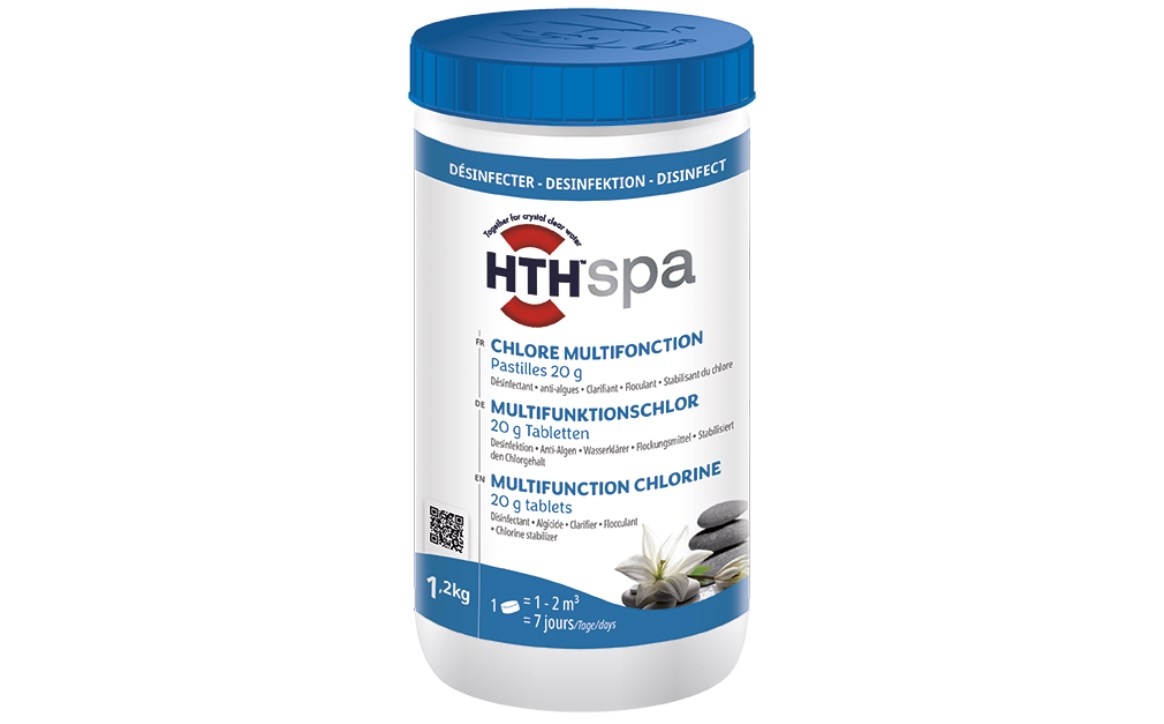 HTH Spa Chlore Multifonction pastilles 20g