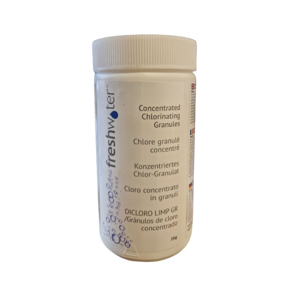 Chlore granulé concentré 1Kg - FRESHWATER
