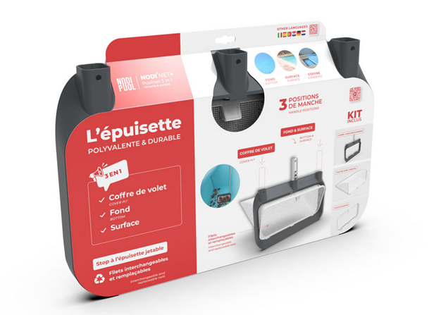 Epuisette 3 en 1 - NODIPOOL
